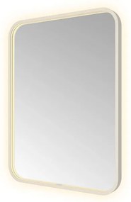 Hotbath &MORE Spiegel direct en indirect LED spiegelverwarming color changing dimbaar met afstandsbediening RVS 316 SSQ680IX
