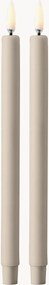 LED-kaarsen Stoff Nagel, 2 stuks