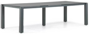 Dining Tuintafel rechthoekig 300 x 100 cm Aluminium/HPL Grijs Santika Yoko