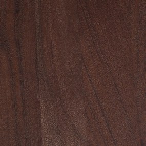 Bank Tussentafel Bruin Met Opbergruimte - 92 X 42cm.