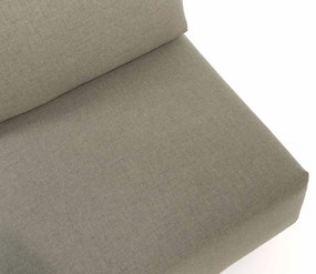 4 Seasons Outdoor Yara draaibare loungestoel met frame van RVS en geborsteld teak * Sale *    houtkleur weerbestendig