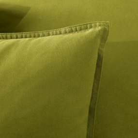 Effen kussensloop in gewassen katoen, Scenario