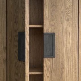 Chinese kast in massief eik, Ling
