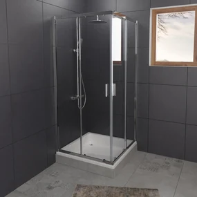 Riho Hamar R207 douchecabine 100x100cm chroom