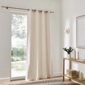 Gordijn in chenille fluweel met oogjes, Calda