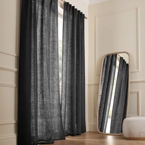 Dikke linnen gordijn, verborgen lussen, Cedal