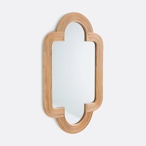 Spiegel in rotan 120x73 cm, Rivia