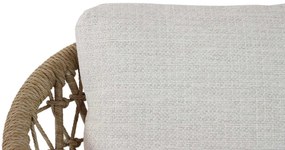 Tuinset 10 personen 400 cm Aluminium/wicker Taupe Coco Bali/Brighton