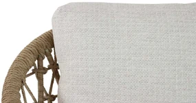Tuinset 8 personen 300 cm Aluminium/wicker Taupe Coco Bali/Brighton