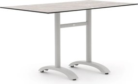 Tuin eettafel Bellagio | Rechthoekig | Tuintafel Kunststof | 140x80cm | 4 personen | Kees Smit Tuinmeubelen