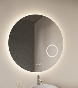 Gliss Design Sol ronde spiegel met LED-verlichting 60cm