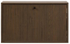 Schoenenkast Hangend Donker Hout - 71.6x17x43cm.