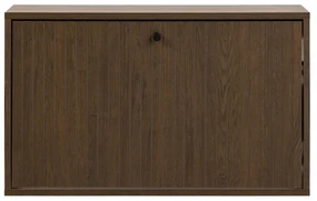 Schoenenkast Hangend Donker Hout - 71.6x17x43cm.
