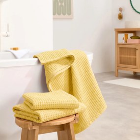 Badlaken in katoen met gewafeld effect, Tifli