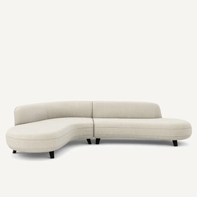 Rosebury katoenen en linnen hoekbank, ontwerp Emmanuel Gallina