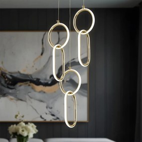 LED hanglamp G077-3CPR Gold