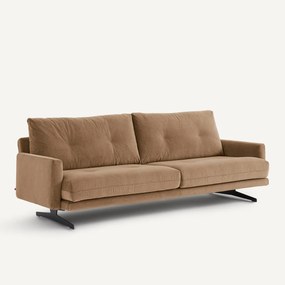 Bank van stonewashed fluweel, DELICATO