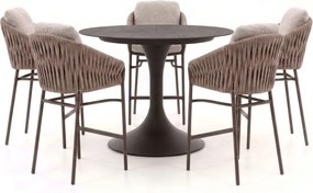 Barset SUNS | 5 personen | Tuinset sintered stone | 6-delig | Kees Smit Tuinmeubelen