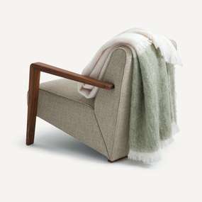 Tweekleurige plaid van wol en polyamide, Tzara