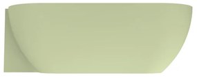 Arcqua Havana Halfvrijstaand Bad - 170x80cm - links - mat pastel groen BAD707342