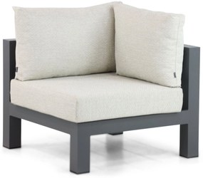 Hoek loungeset 5 personen Aluminium Grijs  Lifestyle Garden Furniture Luca