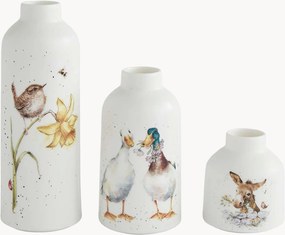 Fine Bone China vazen Wrendale, 3-delig