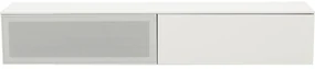 Goossens Excellent Tv Meubel Monza Easy, Mz052 = hangelement 1 gaasklep vsl, 1 lade vsr