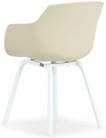 Tuinstoel Kunststof Taupe-naturel-bruin Lifestyle Garden Furniture Salina