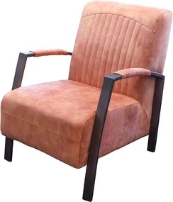 Fauteuil - Giulietta - velours Adore roze 166