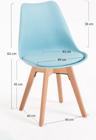 Set 4 Synk Basic Stoelen