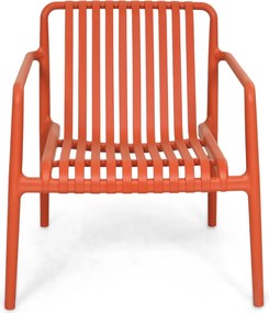 Tuinstoel stapelbaar Kunststof Oranje Domani Furniture Alba  terra