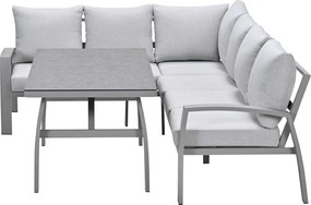 Garden Impressions Cameron lounge dining set 3-delig links - valley sand