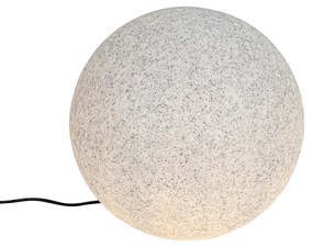 Moderne buitenlamp grijs 45 cm IP65 - Nura