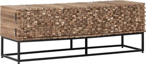 Must Living Sticks Tv-meubel Van Teak Houten Latjes - 145x40x50cm.