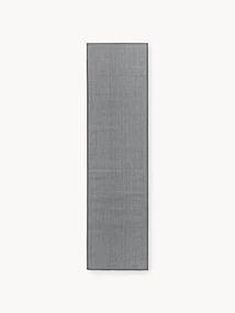 Outdoor dubbelzijdige loper Cort met zigzag patroon