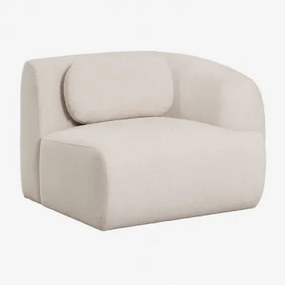 Rechter Hoekmodule Voor Modulaire Bank In Chenille Coquette Chenille Crèmebeige - Sklum