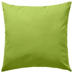 vidaXL Buitenkussens 45x45 cm appeltjesgroen 4 st