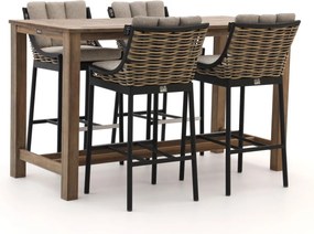 Barset Apple Bee | 4 personen | Tuinset teakhout | 5-delig | Kees Smit Tuinmeubelen