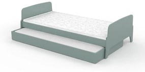 Matras in mousse, speciaal stapelbed en inschuifbed