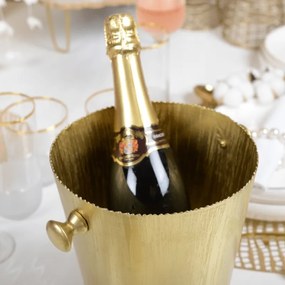 Mat Goud Champagnekoeler