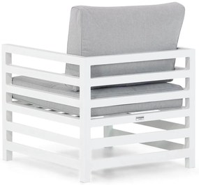 Hoek loungeset 6 personen Aluminium Wit  Domani Furniture Linde