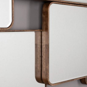 Dutchbone Cordelia Spiegel Walnoot - 120x70cm