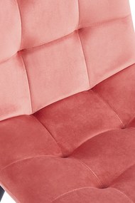 Pack 4 Stuhl Fluwelen Stoelen