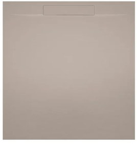 Riho ISOLA Douchebak - 90x80x3cm - mat pebble grey D007003106