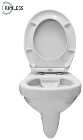 Mueller Trevi randloos toilet met softclose zitting onepack