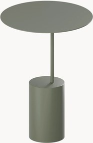 Ronde bijzettafel Ciro van edelstaal