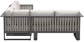 Garden Impressions Gabon hoek loungeset 4-delig taupe