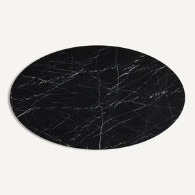 Ellipsvormig tafelblad in marmer L170 cm, Elipso