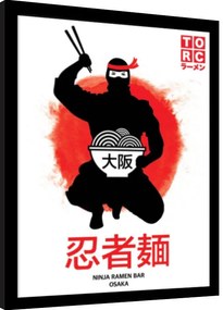 Ingelijste poster The Original Ramen Company - Ninja Ramend Bar