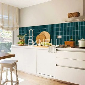 Tegelsticker Turquoise Langwerpig - 29 cm x 22.9 cm x 0.11 cm | 0.07 kg | Paneli zelfklevende steenstrips